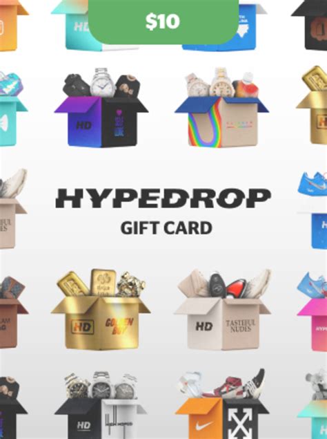 hypedrop giftcard|Buy 10 USD Gift Card (USA) (HypeDrop) 